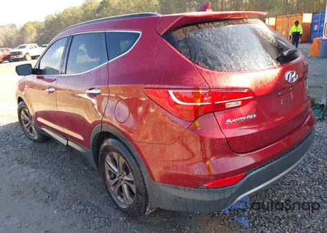 2016 Hyundai Santa Fe Sport 2.4L из США, поврежденный, VIN 5XYZU3LB6GG343572
